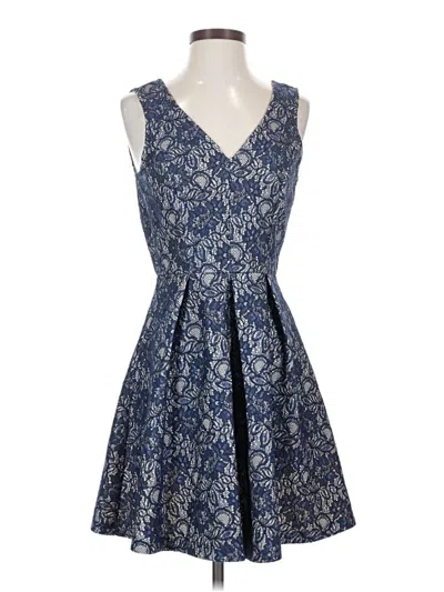 Pre-owned Blue Rain Cocktail Dress In Blue