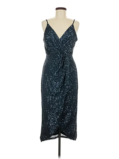 Pre-owned Blue Rain Cocktail Dress In Blue