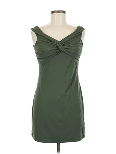 Pre-owned Blue Rain Cocktail Dress In Green