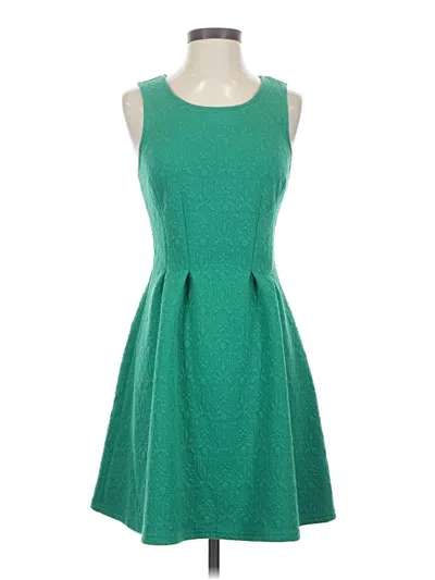Pre-owned Blue Rain Cocktail Dress In Green