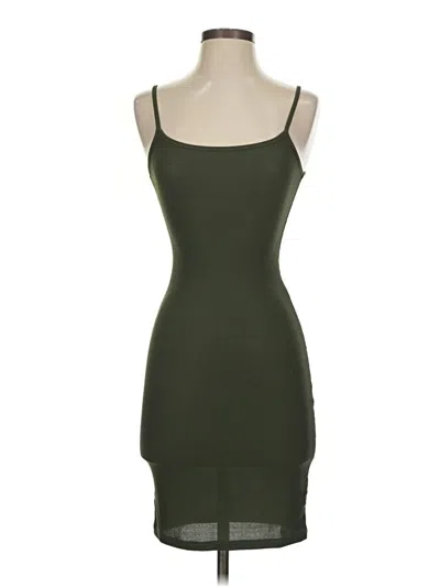 Pre-owned Blue Rain Cocktail Dress In Green