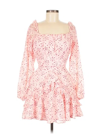 Pre-owned Blue Rain Cocktail Dress In Pink