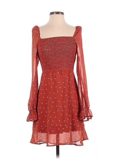 Pre-owned Blue Rain Cocktail Dress In Red