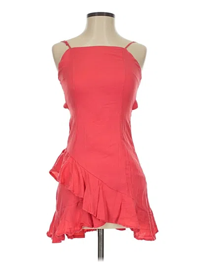 Pre-owned Blue Rain Cocktail Dress In Red