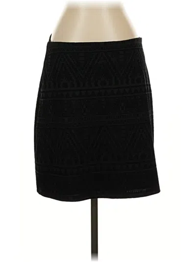Pre-owned Blue Rain Formal Skirt In Black