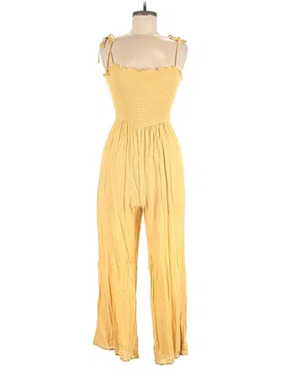 Pre-owned Blue Rain Jumpsuit In Yellow