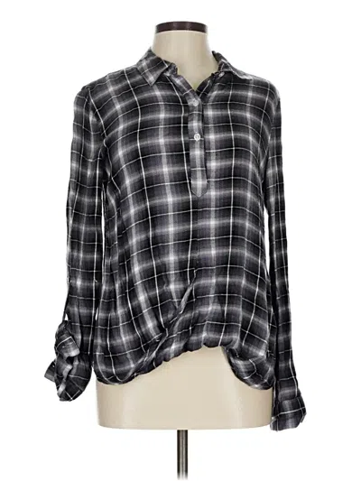 Pre-owned Blue Rain Long Sleeve Blouse In Purple