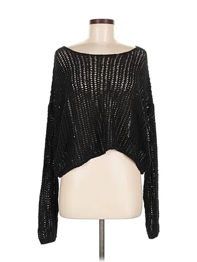 Pre-owned Blue Rain Pullover Sweater In Black