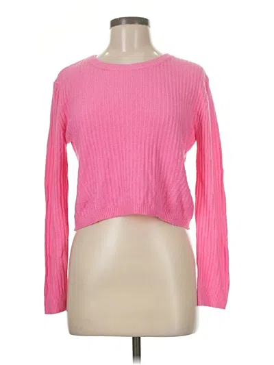 Pre-owned Blue Rain Pullover Sweater In Pink