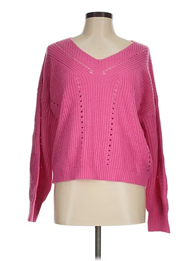 Pre-owned Blue Rain Pullover Sweater In Pink