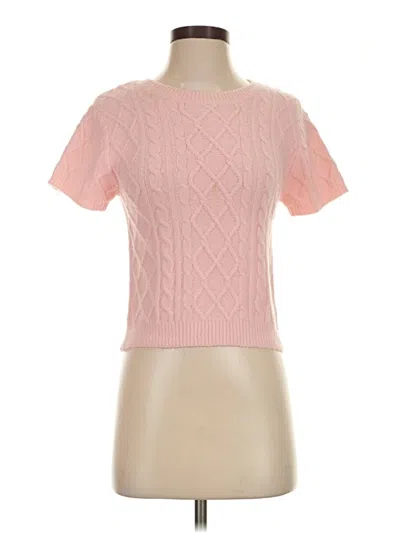 Pre-owned Blue Rain Pullover Sweater In Pink