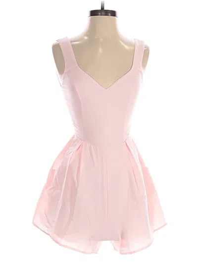 Pre-owned Blue Rain Romper In Pink