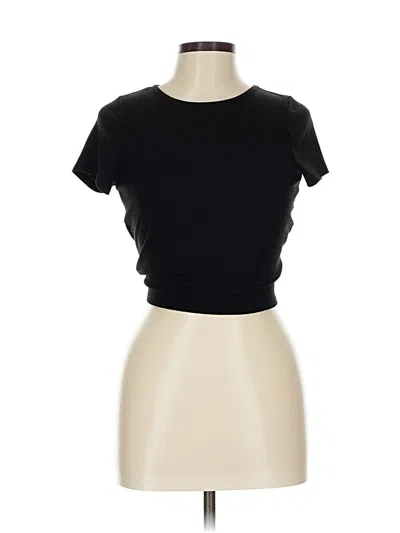 Pre-owned Blue Rain Short Sleeve T-shirt In Black