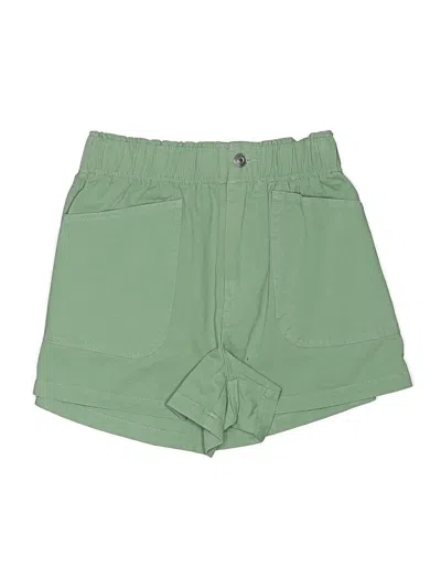 Pre-owned Blue Rain Shorts In Green