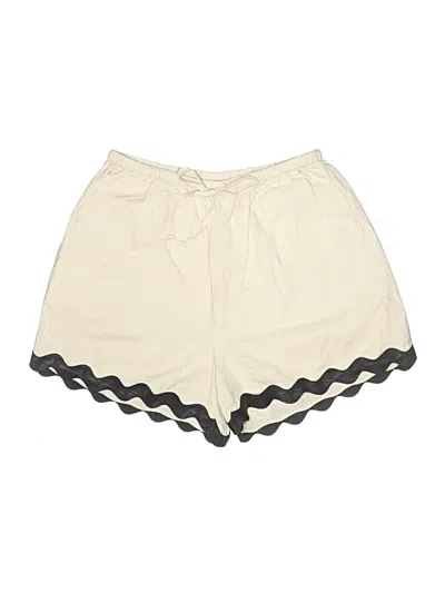 Pre-owned Blue Rain Shorts In Ivory