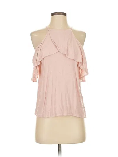 Pre-owned Blue Rain Sleeveless Blouse In Pink