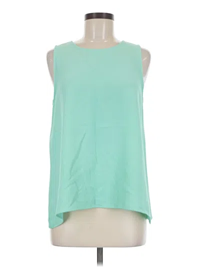Pre-owned Blue Rain Sleeveless T-shirt In Green