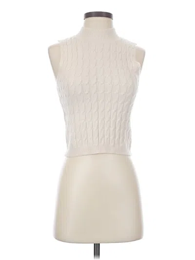 Pre-owned Blue Rain Sweater Vest In Ivory