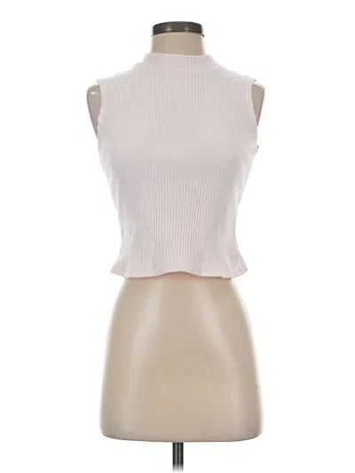 Pre-owned Blue Rain Sweater Vest In White