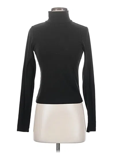Pre-owned Blue Rain Turtleneck Sweater In Black