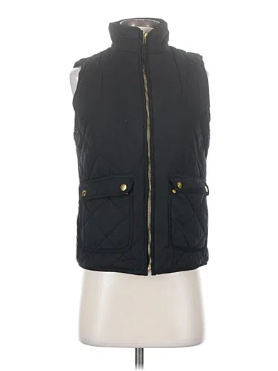 Pre-owned Blue Rain Vest In Black