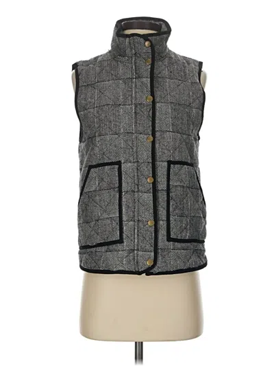 Pre-owned Blue Rain Vest In Gray
