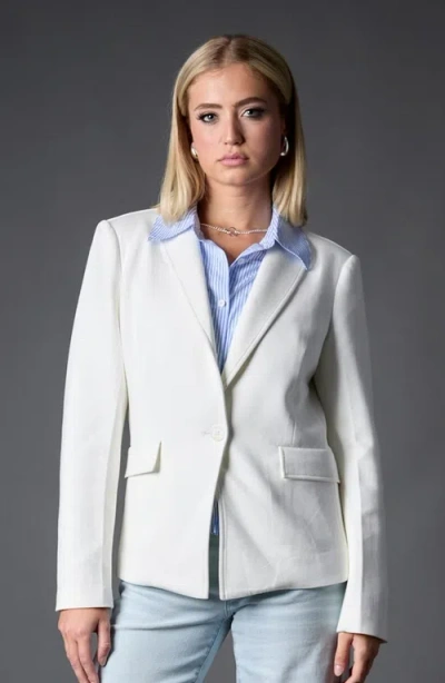 Blue Revival Helen Blazer In Whipped Cream