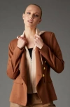 Blue Revival Helen Blazer With Removable Hoodie Insert In Toffee
