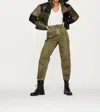 Blue Revival Officer In Training Utility Pant In Dark Olive In Green