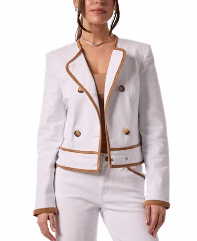 Blue Revival Sadie Jacket In White