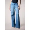Blue Revival Selena Recycled Wide Leg Trouser