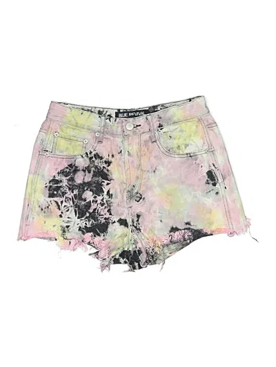 Pre-owned Blue Revival Shorts In Pink