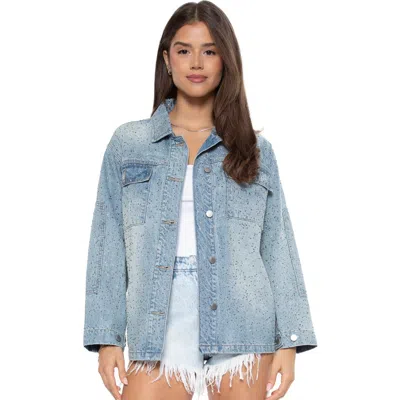 Blue Revival Starry Night Shacket