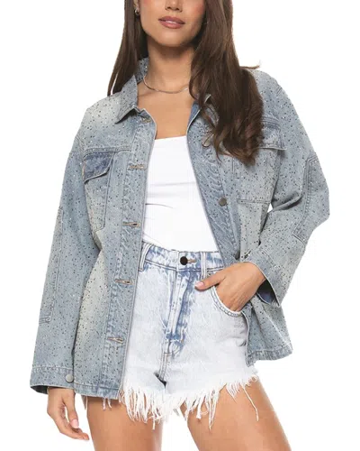 Blue Revival Starry Night Shacket In Multi