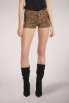 Blue Revival Willa Mini Short In Brown