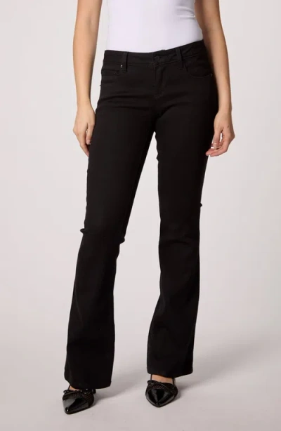 Blue Revival Y2k Low Rise Boot Cut Jean In Black