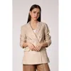 Blue Revival Your Ex Boyfriends Blazer In Neutral