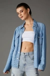 Blue Revival Your Favorite Tencel Shirt In Light Tel Aviv