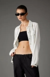 Blue Revival Your Favorite Tencel Shirt In White