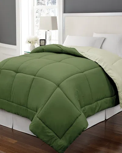 BLUE RIDGE HOME BLUE RIDGE HOME COLOR REVERSIBLE DOWN ALTERNATIVE COMFORTER