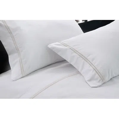 Blue Ridge Home Fashions 1200 Thread Count Cotton Blend Percale Sheet Set In Wheat