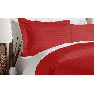 Blue Ridge Home Fashions Duvet Cover Set In Brick