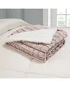 Blue Ridge Home Micromink Sherpa Reversible Throw