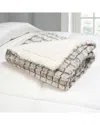Blue Ridge Home Micromink Sherpa Reversible Throw