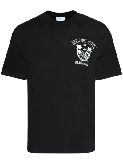 Blue Sky Inn Beach House T-shirt In Black