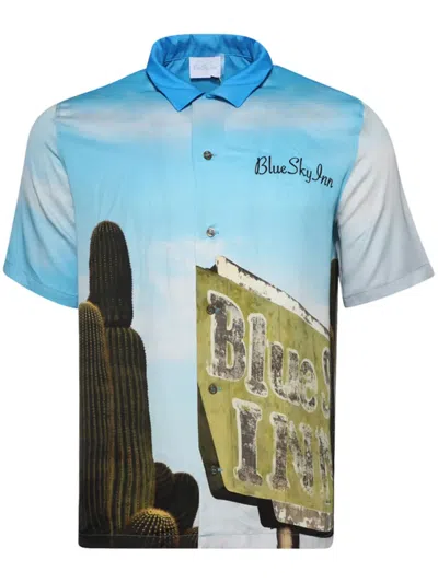 Blue Sky Inn Cactus Shirt In Multi