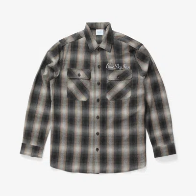 Blue Sky Inn Flannel Check Long Sleeve Shirt