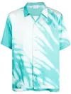 Blue Sky Inn Abstract-print Short-sleeve Shirt