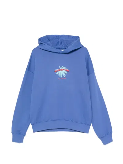 Blue Sky Inn Graphic-print Hoodie In Blue