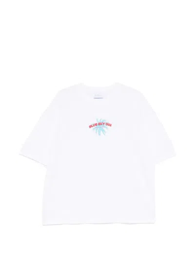 Blue Sky Inn Graphic-print T-shirt In White